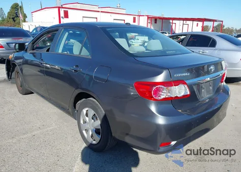 2011 Toyota Corolla Le from USA, damaged, VIN 2T1BU4EE8BC632598